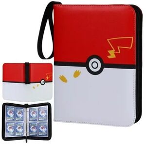 Pokémon‎ Card Binder Zipper Game Card Bag Pokémon 4-Pocket 400 Cards